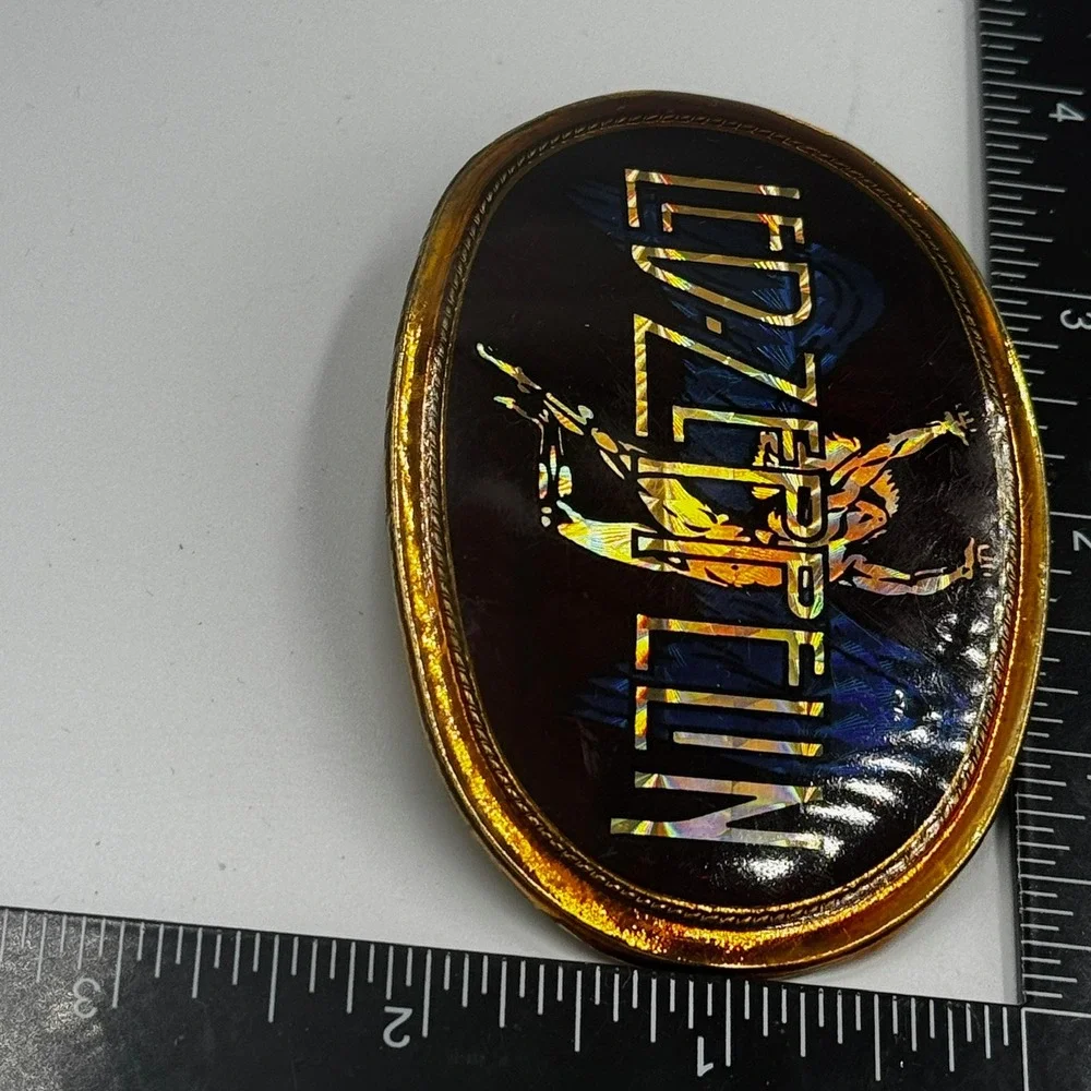 Vintage 1977 Led Zeppelin Belt Buckle‎ Pacifica Mfg Swan Song Icarus 70s Rock